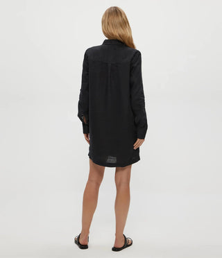 Eleanor Linen Utility Dress