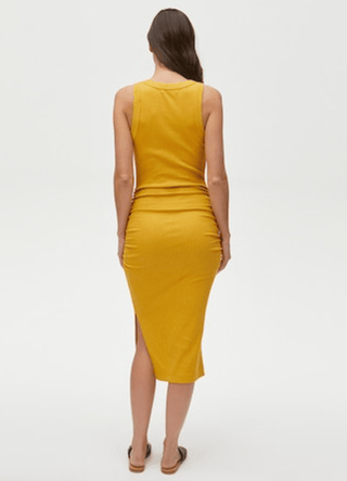 michael stars wren ribbed midi dress Wren Midi Dress