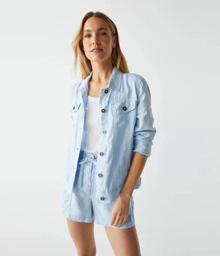 Michael Stars Jean Linen Jacket