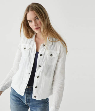 Michael Stars Jean Linen Jacket - Taryn x Philip Boutique