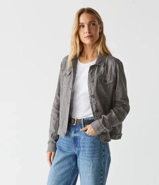 Michael Stars Jean Linen Jacket