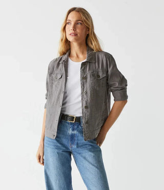 Michael Stars Jean Linen Jacket