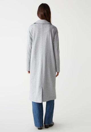 French Connection Grey Fawn Felt Coat