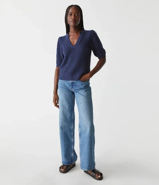 Michael Stars Gemma Puff Sleeve Sweater