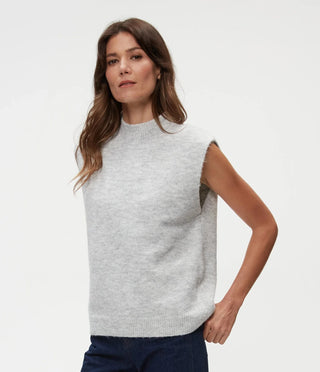Grey Woman Regular Fit V Neck 