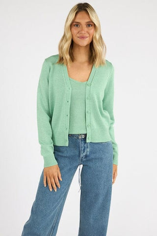 Michael Stars Ruiz Metallic Cardigan