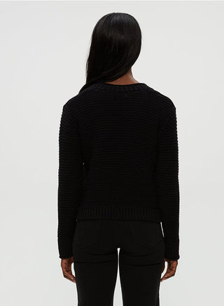 LINDA V NECK PULLOVER