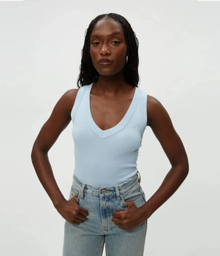 Michael Stars Maya V Neck Tank