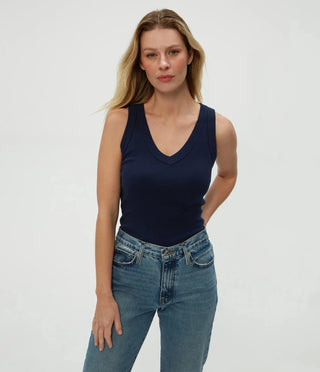 Michael Stars Maya V Neck Tank