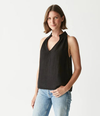 Michael Stars Viola Split Neck Tank - 2 colors - Taryn x Philip Boutique