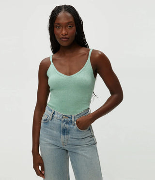 Michael Stars Nomi Metallic Sweater Camisole