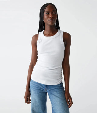 Michael Stars Halley Ruched Side Tank