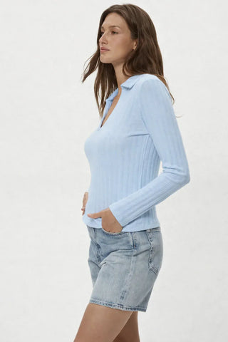 Michael Stars Liyah Collared Top