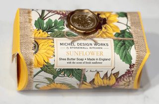 Michel Design Works Sunflower Large Bath Soap Bar
