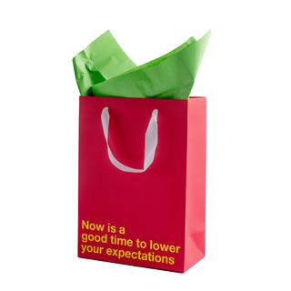 MilkToast Brands -  "Lower your expectations" Gift Bag