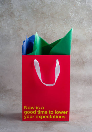 MilkToast Brands -  "Lower your expectations" Gift Bag