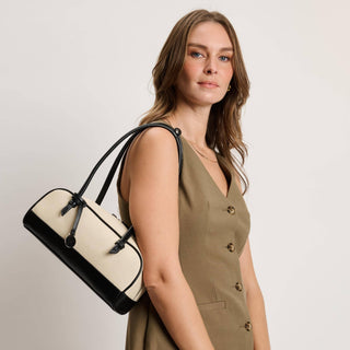Moda Luxe - Paloma - Canvas Shoulder Bag