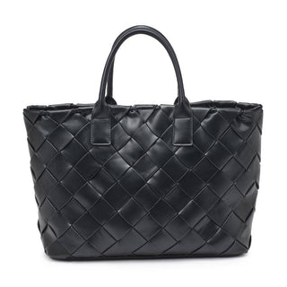 Moda Luxe - Adeline Woven Tote: Black