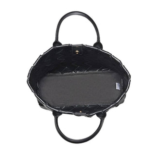 Moda Luxe - Adeline Woven Tote: Black
