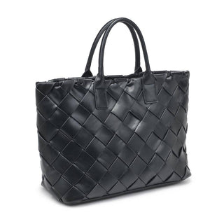 Moda Luxe - Adeline Woven Tote: Black