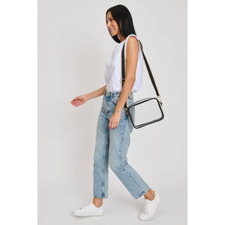 Moda Luxe - Christina Crossbody: Clear Black