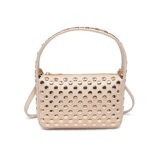 Moda Luxe - Isabel Studded Crossbody: Oatmilk