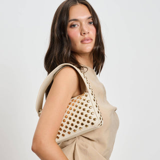 Moda Luxe Isabel Studded Crossbody bag