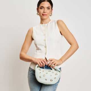 White Sleeveless Top/Waistcoat