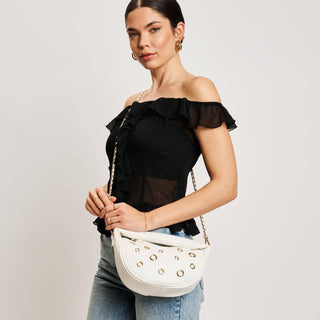 Moda Luxe - Rorey Crossbody: White