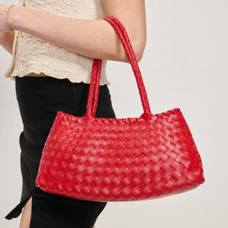 Moda Luxe - Millie Woven Shoulder Bag