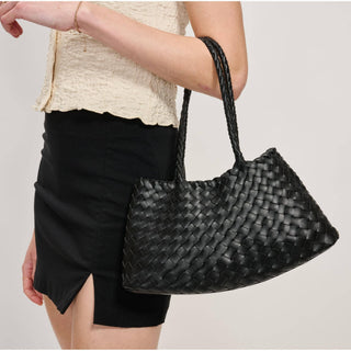 Moda Luxe - Millie Woven Shoulder Bag