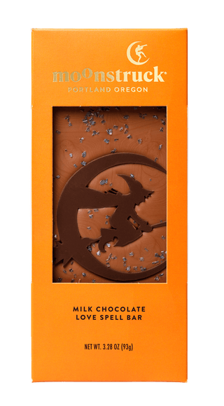 Moonstruck Chocolate Co - Love Spell Witchy Moon Bar