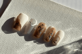 opal nails golden latte m