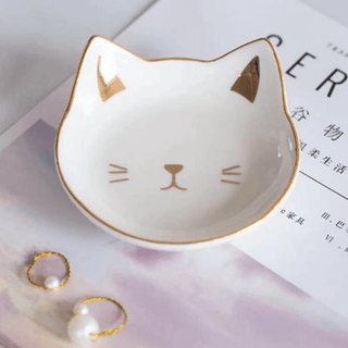 Cute Cat Decorative Jewelry/Trinket Dish