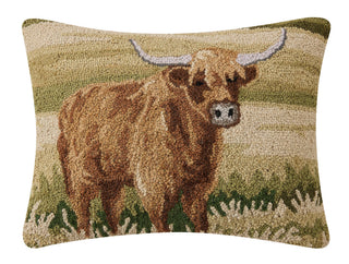 Peking Handicraft - Highland Cattle Hook Pillow