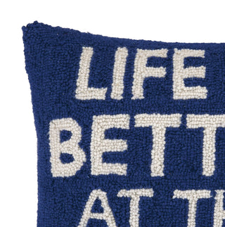 Peking Handicraft - Life Is Better At The Lake Hook Pillow