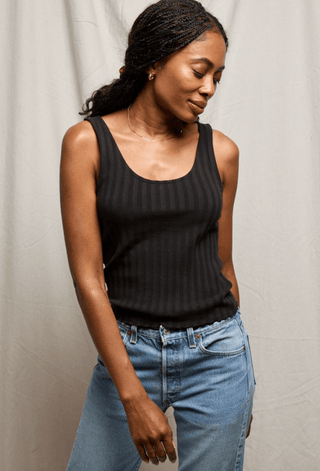 PerfectWhiteTee Poorboy Rib Tank