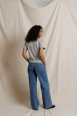 Perfect White Tee CLEO French Terry Short Sleeve