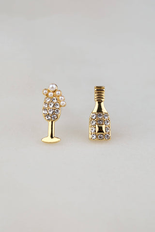 Peter and June - Bubbly Studs - 18K Gold Plated