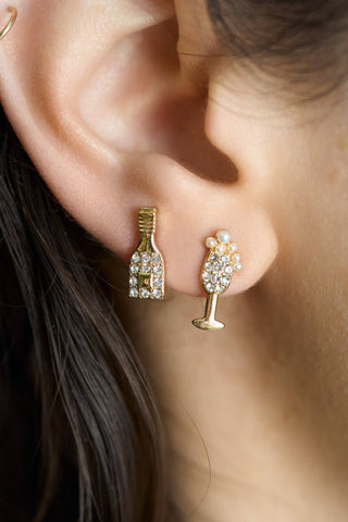 Peter and June - Bubbly Studs - 18K Gold Plated