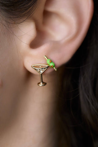 Peter and June - Tini Studs - 18K Gold Plated