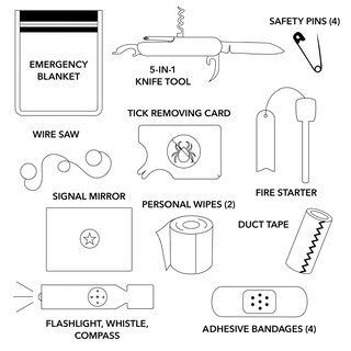 Pinch Provisions - "Happy Camper" Camping Kit | Mens Gifts