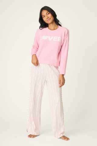 PJ Salvage Feeling Loved "Lover" Snuggle Sweater