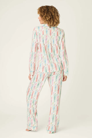 PJ Salvage Après All Day Ski Print 3-Piece PJ Set