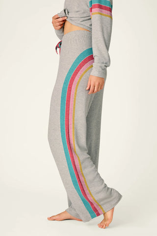 PJ Salvage Takin’ It Easy Club Striped Lounge Pants