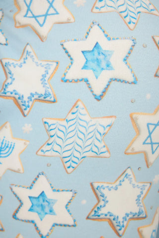 PJ Salvage You Had Me At Shalom Cookie Print Banded Pants