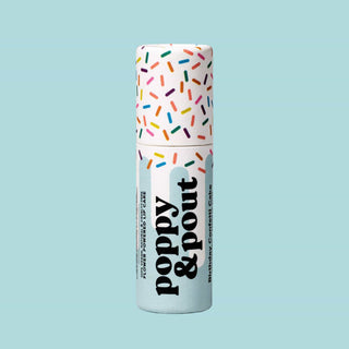 Poppy & Pout Birthday Confetti Cake Lip Balm