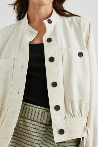 Alma Cotton-Blend Jacket. 