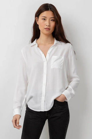 Rails Hunter Plaid Shirt Ivory Check - Taryn x Philip Boutique