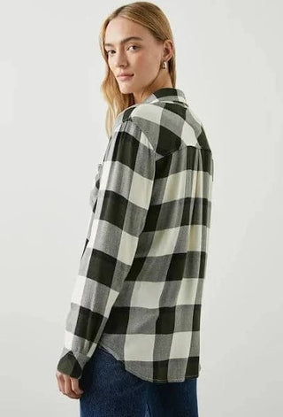Rails Hunter Shirt in Rosemary Onyx